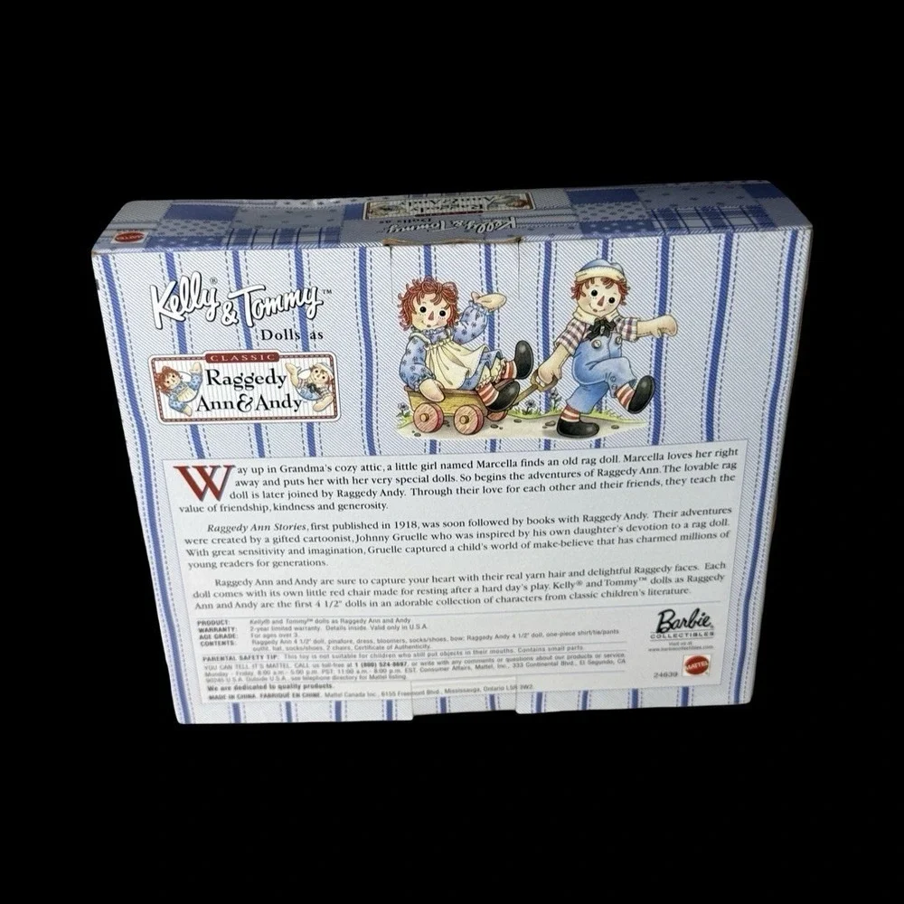 Barbie Raggedy Ann‎ & Andy Storybook Favorites Collection 1999 READ